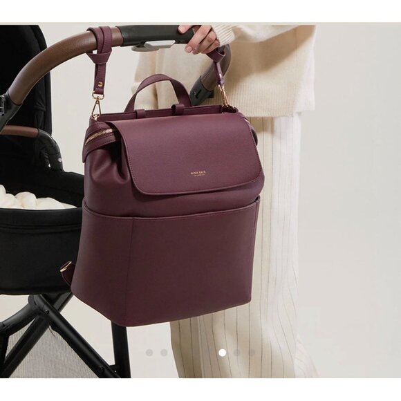 Mina Baie Kinney Backpack Vegan Full Sage - Picture 12 of 14